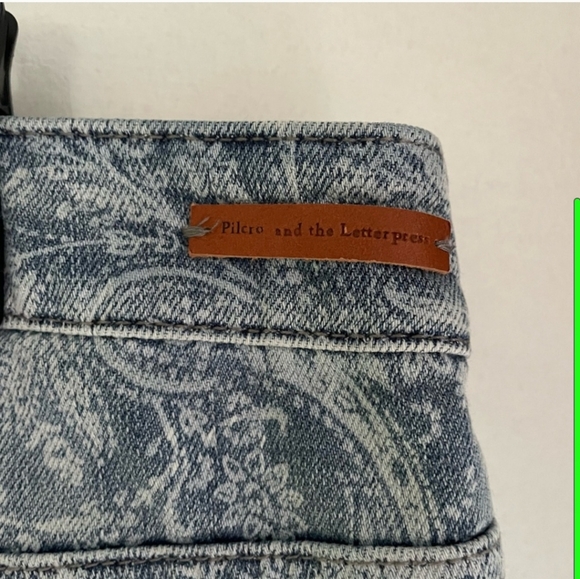 Anthropologie Pilcro and the Letterpress High Rise Trouser Boot Cut Jeans sz 32 - Picture 6 of 12